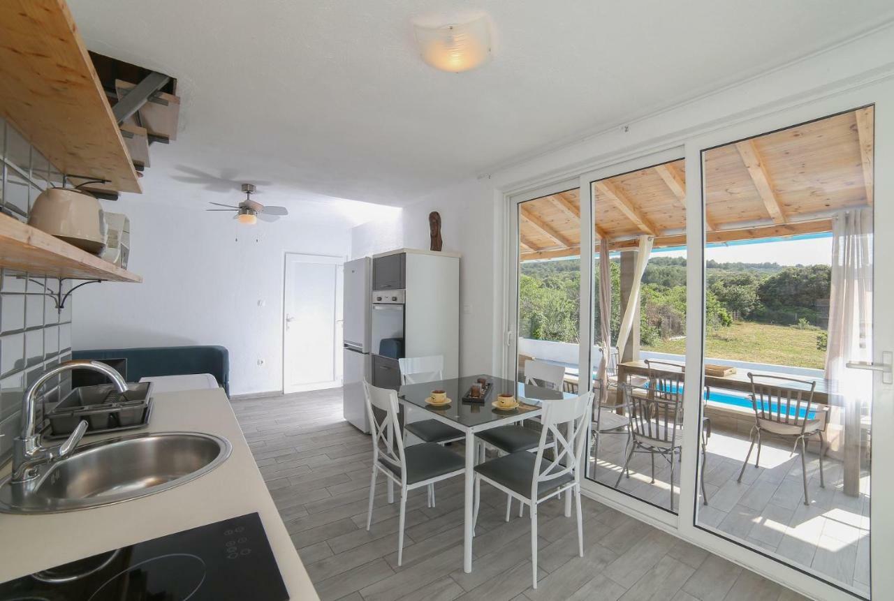 Villa Baras Garden - House With Pool Mirca  Екстер'єр фото
